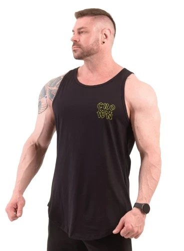 Produto Regata Crown Training Long Instincts Preta