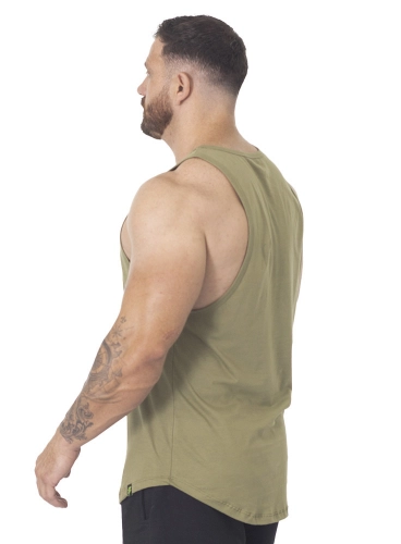 Regata Crown Tradicional Bodybuilder Verde Militar Regata Crown Tradicional Bodybuilder Verde Militar