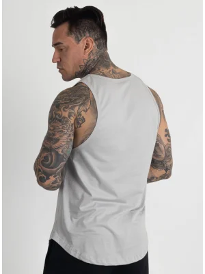 Produto Regata Crown Tradicional Beast Cinza