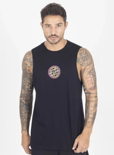 Regata Crown New Tank Globe  Preto 