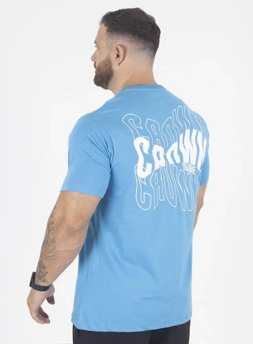 Camiseta Crown Training Wave Azul Produto Camiseta Crown Training Wave Azul