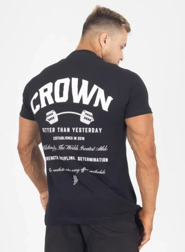 Produto Camiseta Preta Dumbbell Crown Training