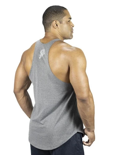 Produto Regata Cavada Die Strong Mescla Black Crown Training