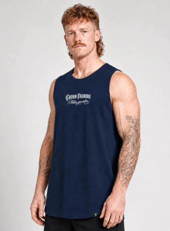 Produto Regata Crown Tank Cultura Azul Marinho