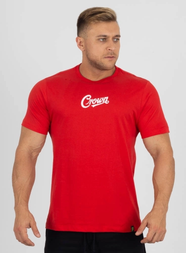 Camiseta Crown Training OldStyle Vermelha Camiseta Crown Training OldStyle Vermelha