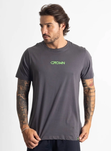 Camiseta Crown Training Hardline Grafite