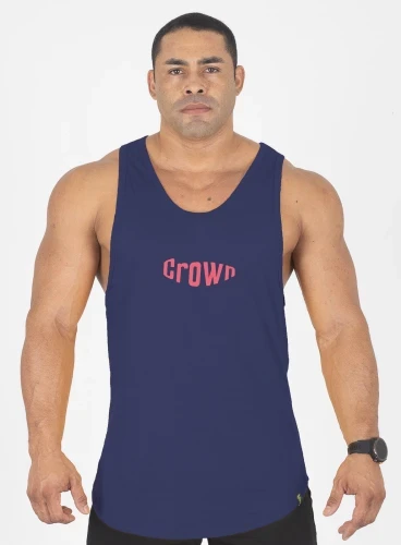 Regata Crown Tradicional Bubble  Azul Marinho 