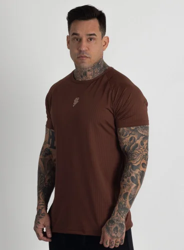Produto Camiseta Crown Dry Fit ice Logo Marrom