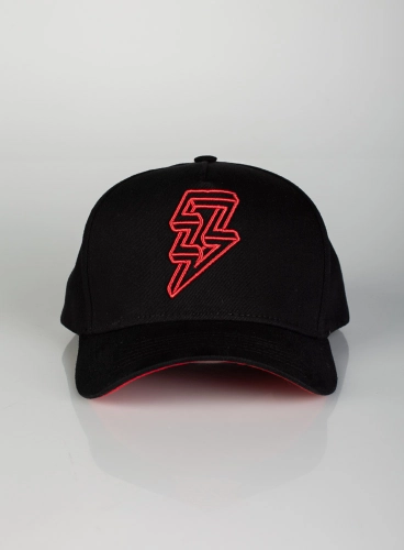 Boné Crown Training Preto e Vermelho Boné Crown Training Preto e Vermelho