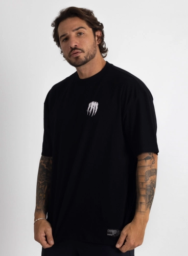 Produto Camiseta Oversized Pantera Desistir Preta