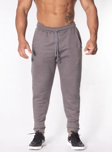 Calça Crown Training Moletom Raio Mescla Black