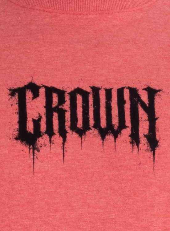 Produto Camiseta Crown Training Ink Mescla Vermelho