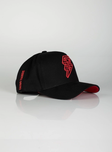 Bon&eacute; Crown Training Preto e Vermelho