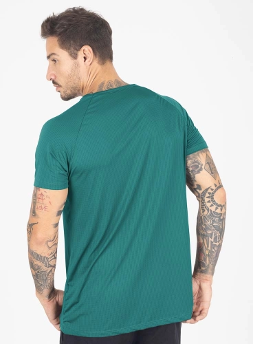 Camiseta Crown Dry Fit ice Classic Verde Petróleo 