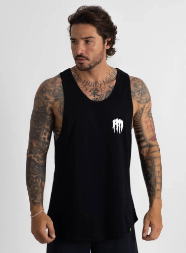 Produto Regata Crown Tradicional Pantera Desistir Preta