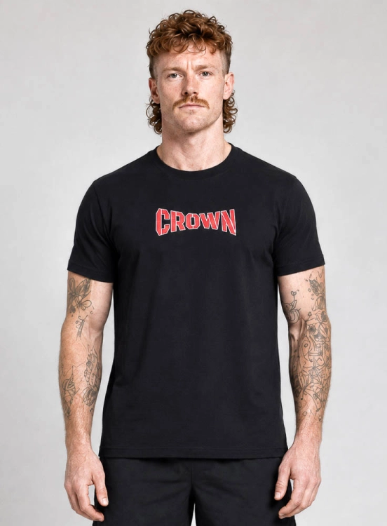 Produto Camiseta Crown Training Iron Preta
