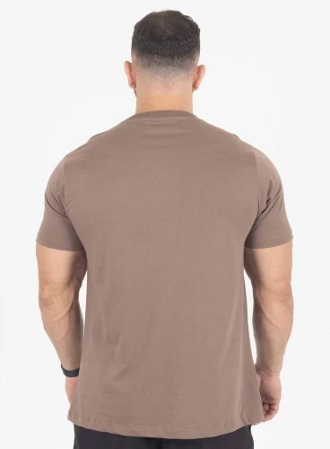 Produto Camiseta Crown Training Bodybuilder Marrom Taupe