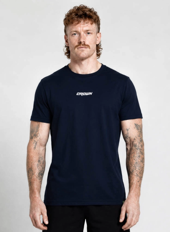 Camiseta Crown Training Azul Marinho Produto Camiseta Crown Training Azul Marinho
