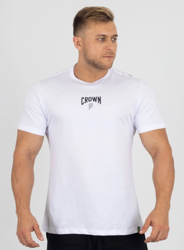 Camiseta Crown Training Treino Fofo Branca Produto Camiseta Crown Training Treino Fofo Branca