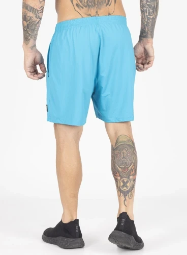 Bermuda Masculina Azul Claro Poliamida Curta Crown Training Produto Bermuda Masculina Azul Claro Poliamida Curta Crown Training
