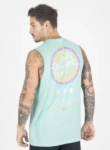 Regata Crown New Tank Globe Verde Claro 