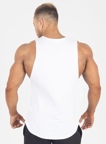 Regata Tank Crown Training Bodybuilding Branco