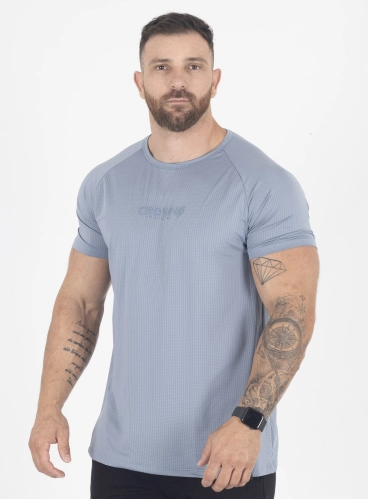 Camiseta  Crown Dry Fit Ice Aço