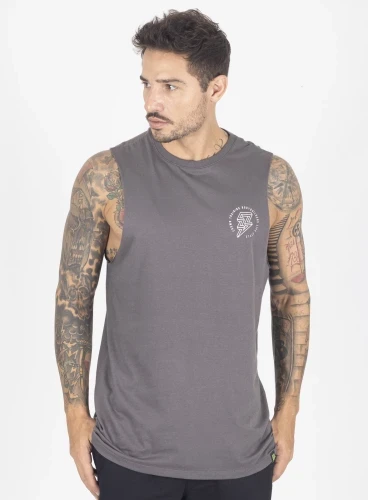 Regata Crown New Tank Bodybuilder  Grafite 