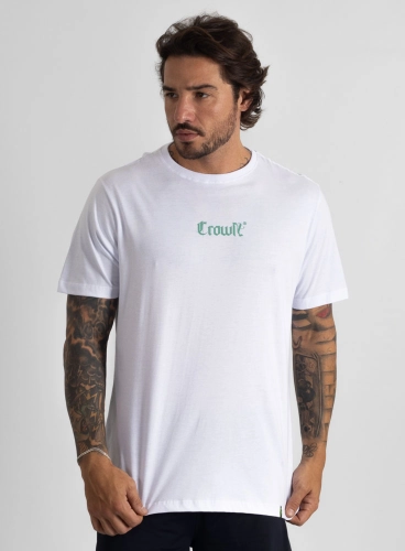 Camiseta Crown Training Angel Branca Produto Camiseta Crown Training Angel Branca