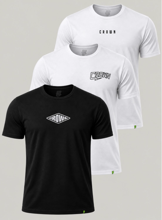 Kit Crown 3 Camisetas Polytech Produto Kit Crown 3 Camisetas Polytech