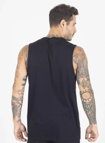 Regata Crown New Tank Elemental Preto Produto Regata Crown New Tank Elemental Preto