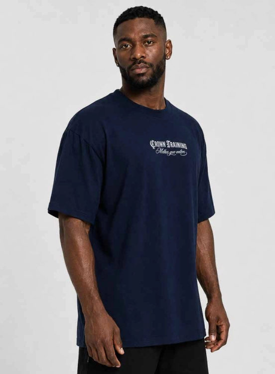 Camiseta Oversized Cultura Azul Marinho Produto Camiseta Oversized Cultura Azul Marinho