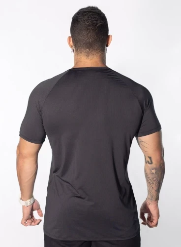 Camiseta Crown Dry Fit Ice Preta Produto Camiseta Crown Dry Fit Ice Preta