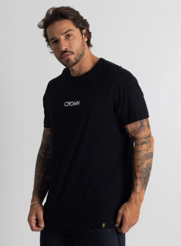 Produto Camiseta Crown Training HardLine Preta