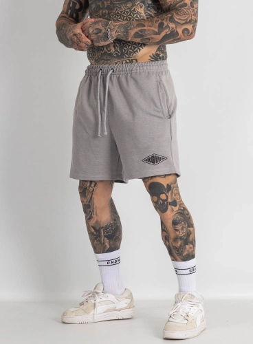 Bermuda de Moletom Crown Curta Form Mescla