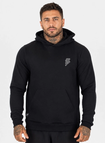 Produto Blusa de Moletom Crown Training Capuz Raio Preto