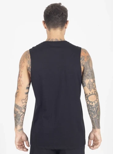 Produto Regata Crown New Tank Bodybuilder Preto 