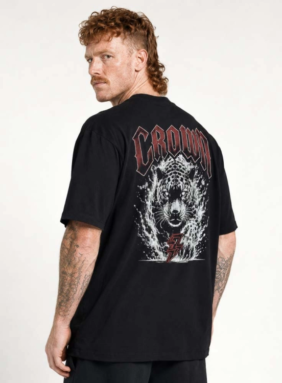 Produto Camiseta Oversized Lobo Preta