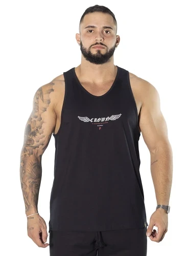 Regata Delt Crown Training Preta Produto Regata Delt Crown Training Preta