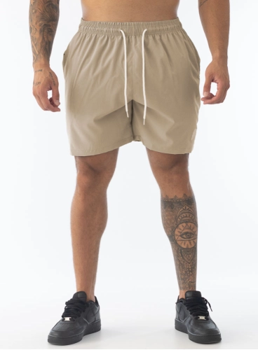 Bermuda Crown Training Tactel Caramelo Bermuda Crown Training Tactel Caramelo