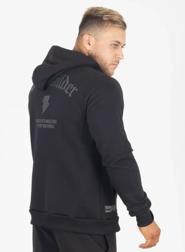 Produto Moletom Crown Capuz Bodybuilding Preto 