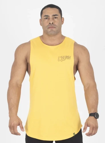 Produto Regata Crown Tank Spark Amarelo 