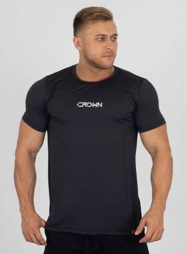 Camiseta Crown Dry Fit Ice HardLine Preta