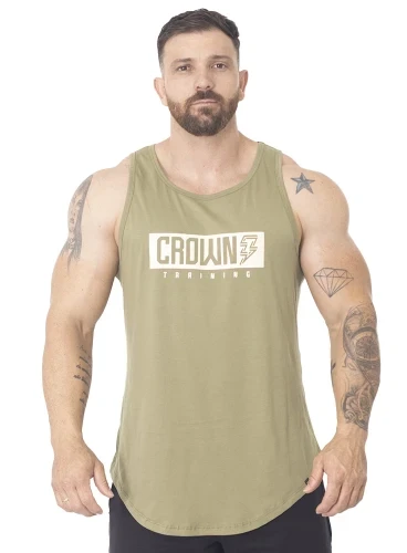 Regata Crown Training Long Verde MIlitar Regata Crown Training Long Verde MIlitar