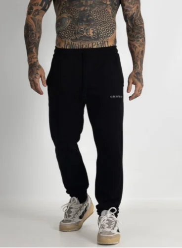 Calça Crown Training Moletom Dark Preto 