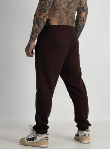 Calça Crown Training Moletom Slim Dark Marrom Produto Calça Crown Training Moletom Slim Dark Marrom