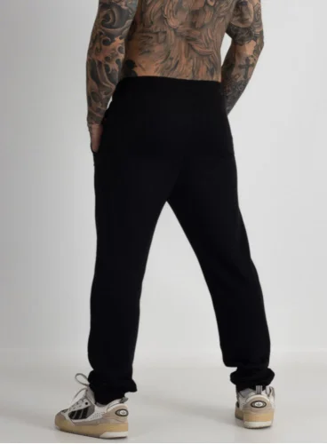 Calça de Moletom Crown Training Raio Preta Produto Calça de Moletom Crown Training Raio Preta