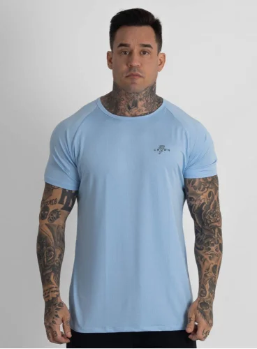 Camiseta Crown Dry Fit Ice Azul Bebê Blaze Reps Produto Camiseta Crown Dry Fit Ice Azul Bebê Blaze Reps