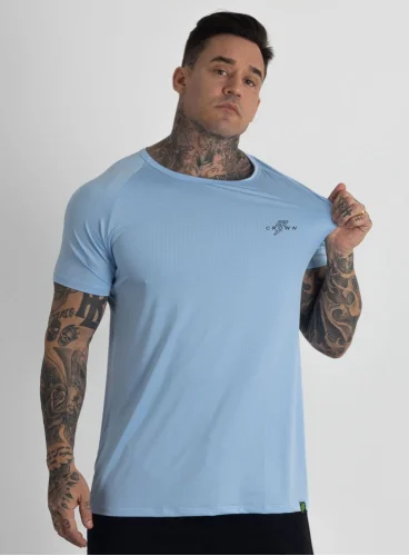 Camiseta Crown Dry Fit Ice Azul Bebê Blaze Reps Produto Camiseta Crown Dry Fit Ice Azul Bebê Blaze Reps
