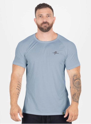 Camiseta Crown Dry Fit ice Blaze Reps Aço